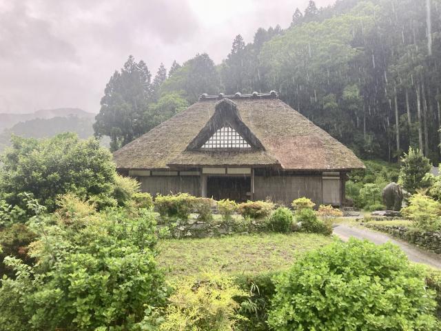 雨の立川番所書院