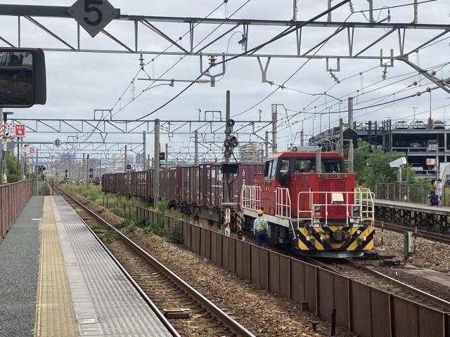 岡山貨物ターミナルのHD300